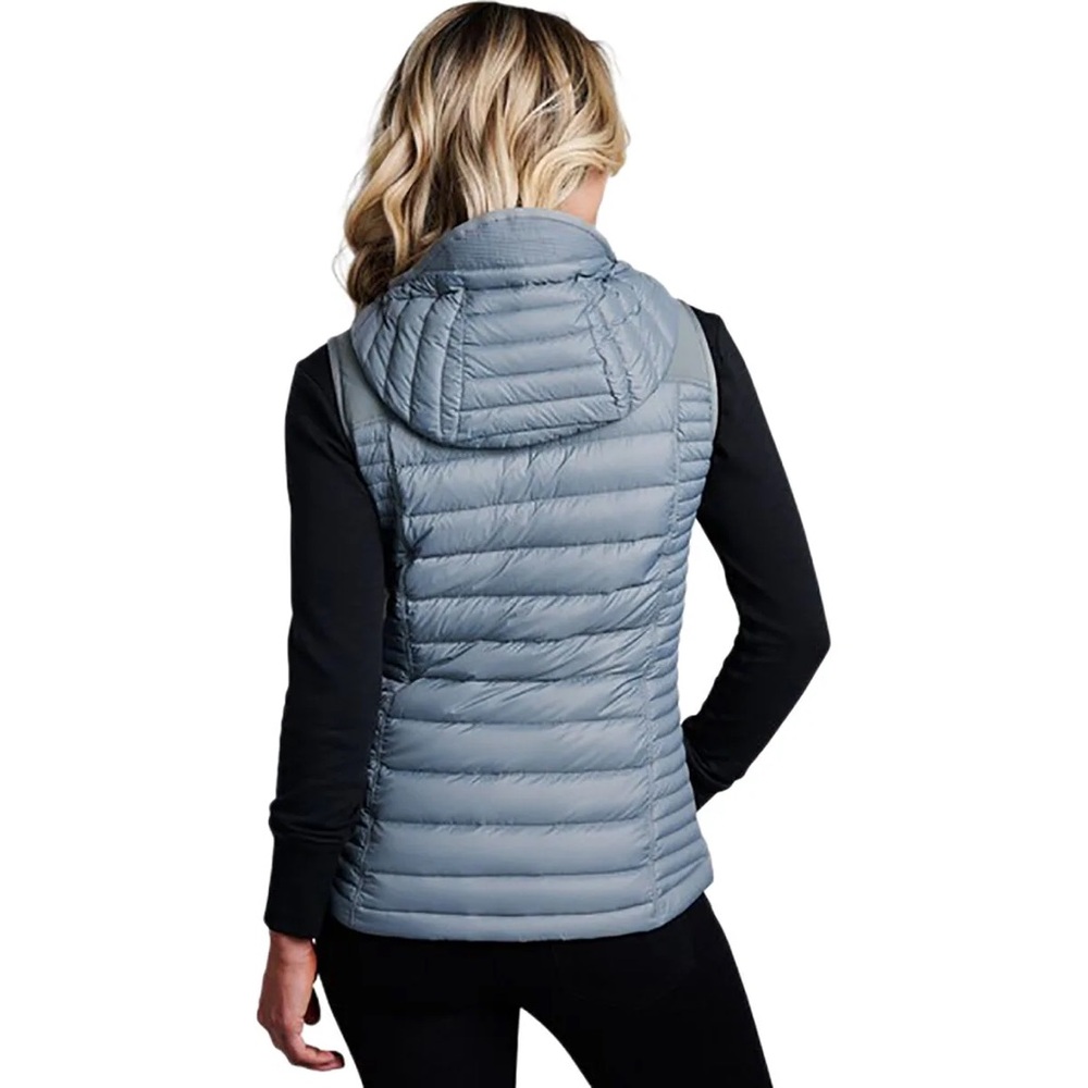 KUHL Spyfire Hooded Down Puffer Vest NWOT